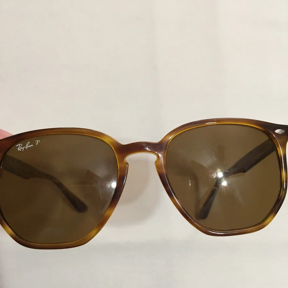 Ray-Ban RB4306 Sunglasses Havana Dark Brown Polarized 820/73 54-19-145